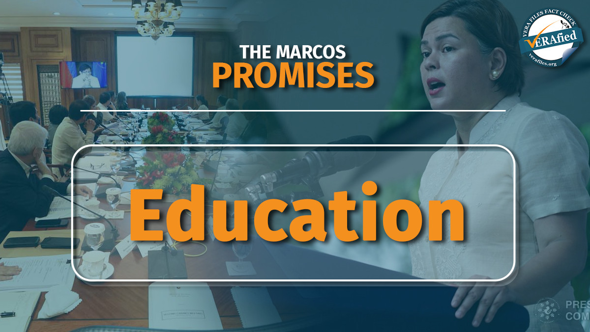 SONA 2022 PROMISE TRACKER: EDUCATION