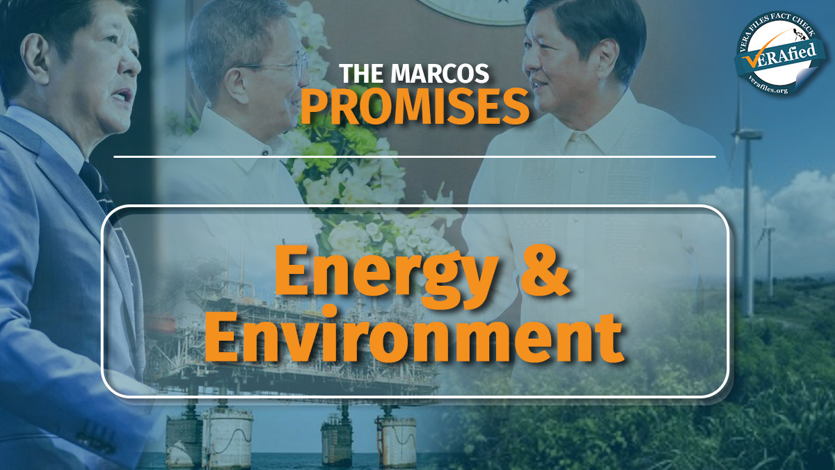 SONA 2022 PROMISE TRACKER: ENERGY AND ENVIRONMENT